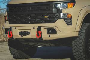 Rough Country - 13007-GTL | Rough Country FXS Front Bumper For Chevrolet Silverado 1500 2WD/4WD | GTL, Sand Dune Paint Code, With PRO12000S Winch - Image 8