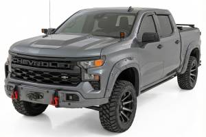 Rough Country - 13007-GXD | Rough Country FXS Front Bumper For Chevrolet Silverado 1500 2WD/4WD | GXD, Sterling Gray Metallic Paint Code, With PRO12000S Winch - Image 4