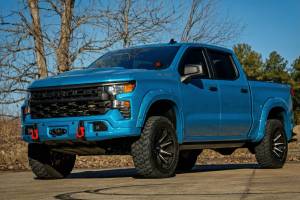 Rough Country - 13007-GXP | Rough Country FXS Front Bumper For Chevrolet Silverado 1500 2WD/4WD | GXP, Lakeshore Blue Paint Code, With PRO12000S Winch - Image 7