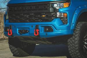 Rough Country - 13007-GXP | Rough Country FXS Front Bumper For Chevrolet Silverado 1500 2WD/4WD | GXP, Lakeshore Blue Paint Code, With PRO12000S Winch - Image 8