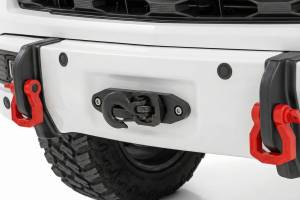 Rough Country - 13007-GAZ | Rough Country FXS Front Bumper For Chevrolet Silverado 1500 2WD/4WD | GAZ, Summit White Paint Code, With PRO12000S Winch - Image 6