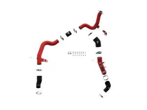 Afe - Advance Flow Engineering - 46-20764-R | AFE Power BladeRunner Aluminum Hot And Cold Charge Pipe Kit For Hyundai Veloster N L4-2.0L (t) Manual Trans Only | Red - Image 4