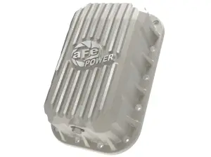46-71450A | aFe Power Pro Street Series Engine Oil Pan With Machined Fins For Jeep Wrangler (JK) V6-3.6L | Raw Finish