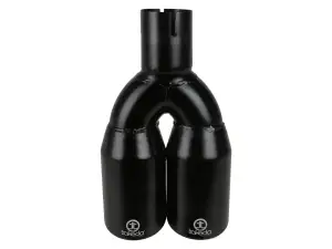 Afe - Advance Flow Engineering - 49T25374-B121 | aFe Power Takeda 2.5 Inch 304 Stainless Steel Exhaust Tip | Black Tip, 2.5 Inch In x 3.5 Inch Out x 12 Inch Length Bolt-On - Image 3