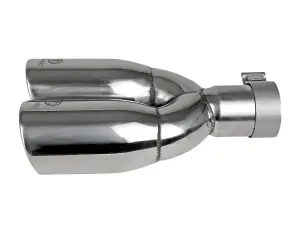 Afe - Advance Flow Engineering - 49T25374-P121 | aFe Power Takeda 2.5 Inch 304 Stainless Steel Exhaust Tip | Polished Tip, 2.5 Inch In x 3.5 Inch Out x 12 Inch Length Bolt-On - Image 3
