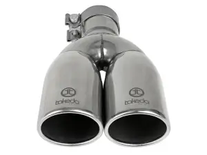 Afe - Advance Flow Engineering - 49T25374-P121 | aFe Power Takeda 2.5 Inch 304 Stainless Steel Exhaust Tip | Polished Tip, 2.5 Inch In x 3.5 Inch Out x 12 Inch Length Bolt-On - Image 4
