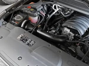 Afe - Advance Flow Engineering - 54-74110-BP | aFe Power Pack Stage 3 - Momentum GT Cold Air Intake System With Pro 5R Filter + Pedal 2 Metal Throttle Enhancer For Cadillac Escalade / Chevrolet Silverado 1500, Suburban & Tahoe / GMC Sierra 1500, Yukon & Yukon XL 5.3L/6.2L - Image 2