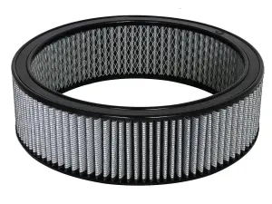 18-11425 | aFe Power Round Racing Air Filter With Pro Dry S Filter Media | 14 OD x 12 ID x 4 H in E/M