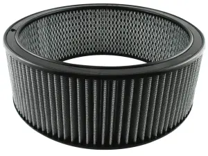 18-11426 | aFe Power Round Racing Air Filter With Pro Dry S Filter Media | 14 OD x 12 ID x 5 H in E/M