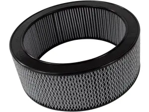 18-11428 | aFe Power Round Racing Air Filter With Pro Dry S Filter Media | 14 OD x 11 ID x 5 H in E/M