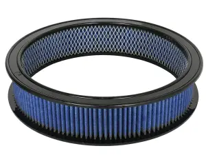 18-11601 | aFe Power Round Racing Air Filter With Pro 5R Filter Media | 16.13 OD x 14.56 ID x 3 H in E/M