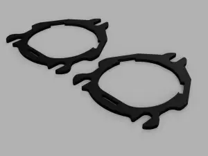 608011 | Traxda Extra Add On Plates For 608010 Lift Kit For Ram Promaster 1500 / 2500 / 3500