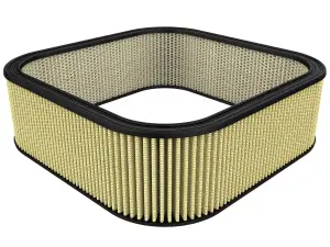 Afe - Advance Flow Engineering - 18-87005 | aFe Power Magnum FLOW Round Racing Air Filter With Pro GUARD7 Media | 21.6" L x 16.70" W x 5" H With Expanded Metal - Image 1