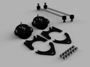 Traxda - 202031 | Traxda 1.5 Inch Front / 0.5 Inch Rear Suspension Lift Kit For Honda Ridgeline, Pilot & Passport / Acura MDX - Image 1