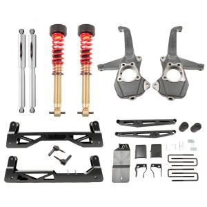 150210TPC | Belltech 6-8 Inch Complete Lift Kit with Trail Performance Coilovers & Shocks (2019-2025 Silverado, Sierra 1500 2WD/4WD)
