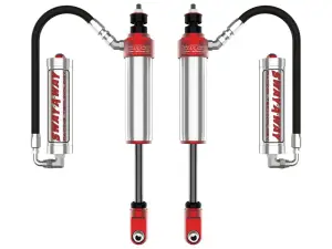 301-5600-14 | aFe Power Sway-A-Way 2.5 Front Shock Kit With Remote Reservoir & 0-1.5 Inch Lift For Ford F-250/F-350 4WD