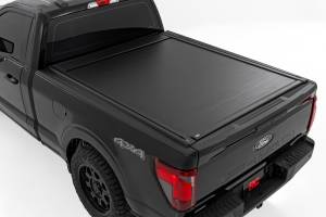 51505650 | Rough Country Powered Retractable Bed Cover For Ford F-150 (15-26)/F-150 Lightning | 6' 7" Bed