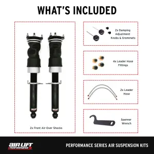 Air Lift Performance - 76010 | Air Lift Performance Air Suspension Front Kit For Infiniti G37 / Nissan 370Z / Nissan Z - Image 5