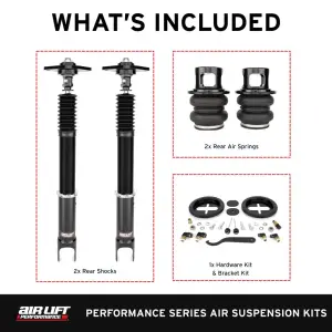 Air Lift Performance - 76510 | Air Lift Performance Air Suspension Rear Kit For Infiniti G37 / Nissan 370Z / Nissan Z - Image 4