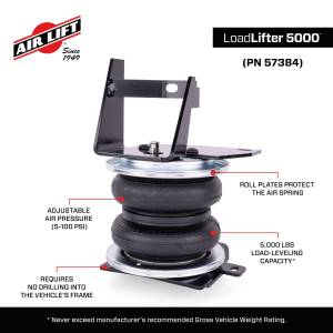 Air Lift Company - 57384 | Air Lift LoadLifter 5000 Air Spring Kit For Toyota 4Runner 4WD - Image 6