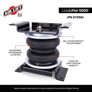 Air Lift Company - 57356 | Air Lift LoadLifter 5000 Air Spring Kit For Ford Ranger 4WD - Image 9