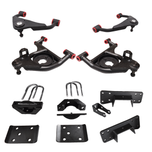 DJM Suspension - DJM2599-46+ | DJM Suspension 4 Inch Front / 6 Inch Rear Lowering Kit (1999-2006 Silverado, Sierra 1500 2WD) - Image 1