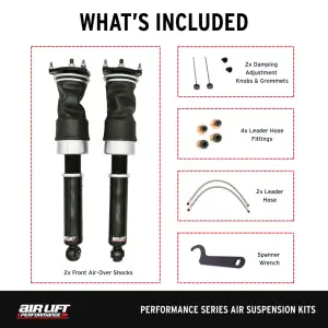 Air Lift Performance - 76011 | Air Lift Performance Air Suspension Front Kit For Infiniti Q50 RWD / Q60 RWD - Image 5