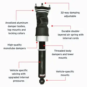 Air Lift Performance - 76011 | Air Lift Performance Air Suspension Front Kit For Infiniti Q50 RWD / Q60 RWD - Image 4