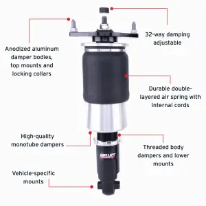 Air Lift Performance - 76501 | Air Lift Performance Air Suspension Rear Kit For Subaru STI VA / Subaru WRX VA - Image 5