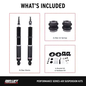 Air Lift Performance - 76502 | Air Lift Performance Air Suspension Rear Kit For Audi A3 MK2 & TT MK2 / Volkswagen Beetle MK6 (Turbo), CC, EOS, Golf, GTI, Jetta, Passat, Rabbit & Scirocco GEN 3 - Image 5