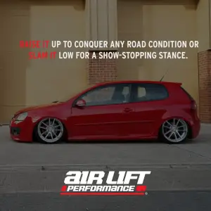 Air Lift Performance - 76502 | Air Lift Performance Air Suspension Rear Kit For Audi A3 MK2 & TT MK2 / Volkswagen Beetle MK6 (Turbo), CC, EOS, Golf, GTI, Jetta, Passat, Rabbit & Scirocco GEN 3 - Image 6