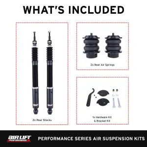 Air Lift Performance - 76505 | Air Lift Performance Air Suspension Rear Kit For Audi A4, A5, S4, S5, RS 4, & RS 5 - Image 5