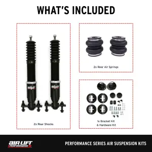 Air Lift Performance - 76507 | Air Lift Performance Air Suspension Rear Kit For Ford Mustang S650 / S550 - Image 4