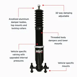 Air Lift Performance - 76507 | Air Lift Performance Air Suspension Rear Kit For Ford Mustang S650 / S550 - Image 5