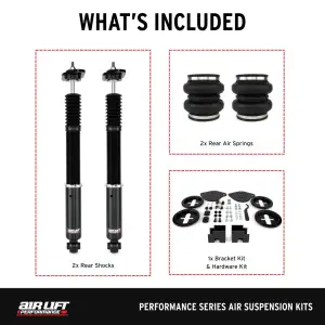 Air Lift Performance - 76517 | Air Lift Performance Air Suspension Rear Kit For Dodge Charger RWD / Chrysler 300 RWD / Dodge Challenger RWD / Chrysler 300 RWD - Image 4
