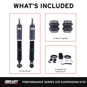 Air Lift Performance - 76519 | Air Lift Performance Air Suspension Rear Kit For Toyota Avalon & Camry / Lexus ES300h & ES350 - Image 4