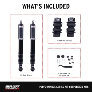 Air Lift Performance - 76521 | Air Lift Performance Air Suspension Rear Kit For BMW 1 Series, 3 Series & 4 Series - Image 4