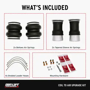 Air Lift Performance - 83001 | Air Lift Performance Coil To Air Upgrade Kit For Subaru STI, WRX & BRZ / Scion FR-S / Toyota GT86 & GR86 - Image 6