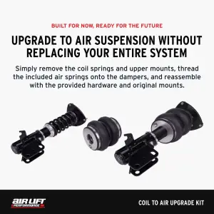 Air Lift Performance - 83010 | Air Lift Performance Coil To Air Upgrade Kit For Infiniti G37 / Nissan 370Z / Nissan Z - Image 7