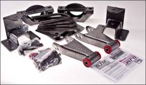 DJM Suspension - DJM2507-24 | DJM Suspension 2 Inch Front / 4 Inch Rear Lowering Kit for 2007-2015 Silverado, Sierra 1500 2WD (Shocks Included) - Image 2