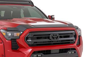 Rough Country - HP80011-RCGB | Rough Country Hood Protector For Toyota Tacoma 2WD/4WD | Gloss Black - Image 2