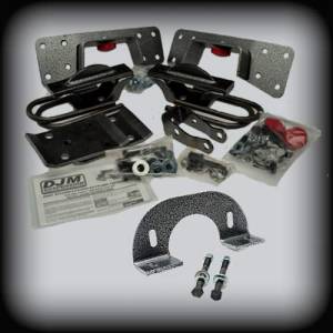 DJM Suspension - DJM2999-46 | DJM Suspension 4 Inch Front / 6 Inch Rear Lowering Kit for 2003-2006 Silverado, Sierra 1500 2WD  (Shocks Included | Crew Cab with Welded Eye Hanger ONLY) - Image 2