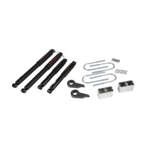 636ND | Complete 1-3/3 Lowering Kit with Nitro Drop Shocks