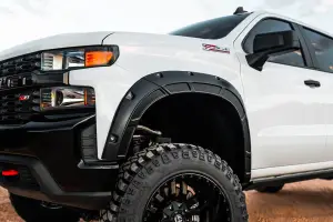 Rough Country - A-C12211-G42 | Rough Country Defender Fender Flares For Chevrolet Silverado 1500 2/4WD | White Sands - Image 5