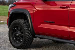 Rough Country - S-T42211-RCGB | Rough Country Sport Style Fender Flare For Toyota Tundra 2/4WD | Gloss Black - Image 7
