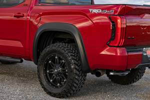 Rough Country - S-T42211-RCGB | Rough Country Sport Style Fender Flare For Toyota Tundra 2/4WD | Gloss Black - Image 8