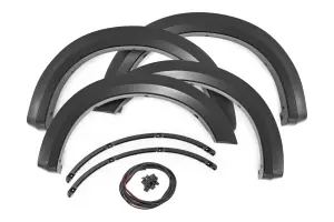 S-F20231-Z1 | Rough Country Sport Fender Flares For Ford F-250 / F-350 Super Duty | Oxford White