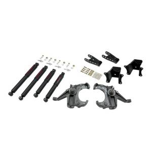 704ND | Complete 3/4 Lowering Kit with Nitro Drop Shocks