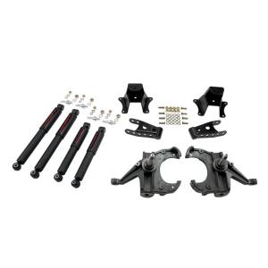 706ND | Complete 3/4 Lowering Kit with Nitro Drop Shocks