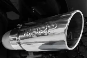 Lowriders Unlimited - S5209BLK | MBRP Cat Back Exhaust For Ford F-150 With 2.7L, 3.5L EcoBoost & 5.0L Engines | Armor Black, Race Profile Sound, Single Side Exit, Black-Coated Single Wall Tip - Image 2